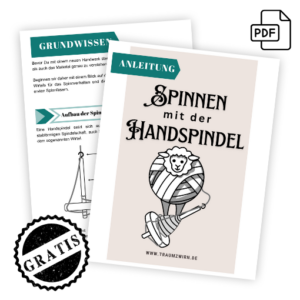 PDF Anleitung: Spinnen mit der Handspindel